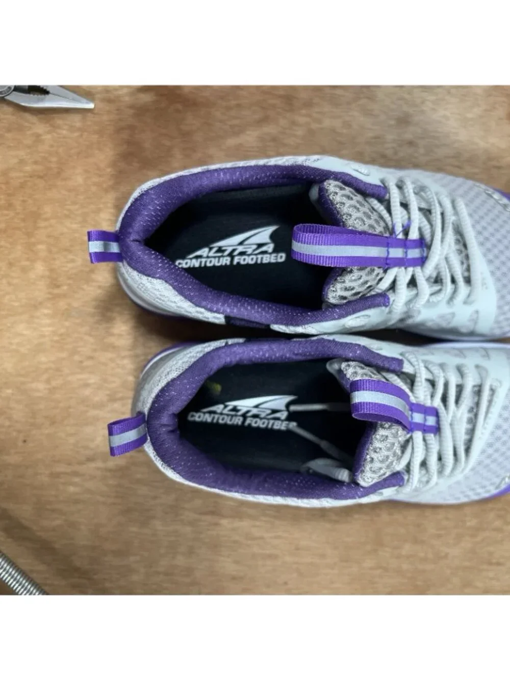 Altra Provision Zero Drop Running Women's Shoes Size 6.5 Grey Purple